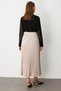 Pleated Full Length Skirt 01070 - 4