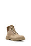 Men's Mink Lace-Up Thick Soled Leather Boots 25Wfd7005V3 - 8