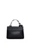 Women's Black Long Strap Mini Crossbody Bag with Accessories 25Abd280518 - 4
