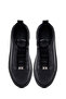Men's Black Lace-Up Thick Soled Genuine Leather Sneaker, Winter Sports Shoes 25Wfd655018 - 7