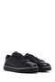 Men's Black Lace-Up Genuine Leather Sneaker, Winter Sports Shoes 25Wfd654618 - 3