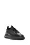 Men's Black Lace-Up Thick Soled Genuine Leather Sneaker, Winter Sports Shoes 25Wfd632218 - 6
