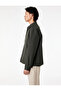 Regular Fit Long Sleeve Pocket Shirt Collar Zipper Sports Jacket - 3
