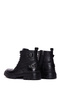 Men's Black Lace-Up Leather Casual Boots 25Wfd6201Ft - 6