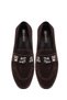 Women's Brown Buckle Suede Genuine Leather Loafer, Winter Shoes 25Afd204210 - 7