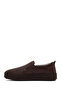 Women's Brown Thick Soled Leather Comfort Shoes 25Afd501318 - 2