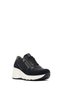 Women's Black Lace-Up Zipper Detail Wedge Heel Genuine Leather Sneaker, Winter Sports Shoes 25Afd37 - 6