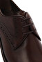 Men's Brown Laced Leather Classic Shoes 25Sfd 602018 - 8