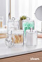 Bathroom and Makeup Organizer Set - Cotton Swab Holder, Q-Tip and Dental Floss Organizer Set of 4