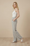 Women’s High-Waist Wide-Leg Muslin Palazzo Pants - 5