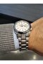 5- Automatic White Dial Calendar Steel Bracelet 3 Atm Water Resistant Men Wrist Watch - 4