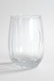 Duru 6-Piece Glass Water Cup – 380 ml Transparent - 3