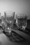 6-Person Stylish Design Modern Pattern Water Glass Set 160 ml - 2