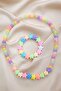 Girl's Necklace Bracelet Set Star - 2