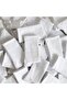 4-Piece Pack of Stitch-Free Unisex Tennis Size Patternless Long White Socks - 4