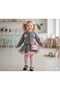 Eid Holiday Girls' Cardigan and Skirt Combination, Stylish New Model for Little Ones - 3