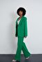 Retro Palazzo Set-Light Green - 4