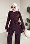 Button-Detail Modest Women's Tnsel Set 3155 – Special Series - 5