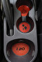 Hyundai I20 (Manual) 2008 - 2011 / 2011–2014 Compatible Cup Holder and Console Base Pad Set (Red) - 7