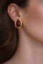 Oval Vintage Design Women's Earrings - 5