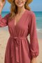 Original 100% Cotton Shile Cloth Premium Special Series Sea Yoga and Daily Stylish Kimono Beach Dress Women - 3