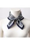 Women's Bandana Scarf 50X50 Square Scarf Rayon Italian Stitched Neck Scarf Hair Bandana - 2