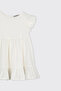 Baby Girl Ecru Dress - 3