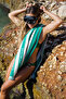Delmor Fit Lime, 76X142 Cm, with Carrying Bag, Eco-Friendly, Beach Towel - 5