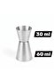 Stainless Steel Cocktail Bar Scale 30/60 ml – Professional Jigger