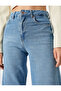 Wide Cropped Jeans High Waist - Sandra Jeans - 5