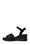 25S-281 6Fx Black Women's Wedge Heel Sandals - 3