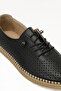 167104.Cz6Fx Black Women's Flat Shoes - 7