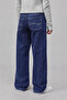 Jasika Stripe Striped Dark Navy Color Low Waist Trousers - 6