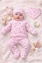 Baby Girl Cotton Newborn 5-Piece Hospital Discharge Set 0-3 Months