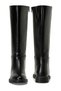 25K-7114 5Pr Black Women's Flat Boots - 4