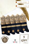 5 Pairs Men's Thermal Lambswool Wool Socks