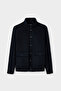Ds Damat Regular Fit Navy Blue Plain Coat - 5