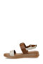 325067.Z 5Fx Tan Women's Wedge Heel Sandals - 3
