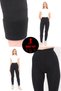 Plush Inside Winter Thermal Unisex Tights Underwear Black Women Men Tights With Fleece Inside Thermal Tights - 3