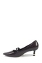 Belle 5Pr Burgundy Women's Heeled Shoes - 3