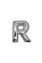 Silver Gray Foil Balloon Letter R 40 " Inch 100 cm - 2