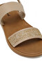 323688.Z 5Fx Beige Women's Flat Sandals - 7