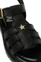 Novale F 5Fx Black Girl's Sandals - 7