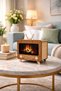 Wooden Napkin Box in the Shape of a Television - 2