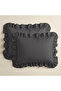 Soft Touch 100% Cotton 50X70 cm Ruffle Pillowcase Set - 3