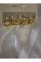 3-Piece Hoop Earrings Set Steel Gold Color Trend Women's Vintage Patterned Modern Design Y2K Earrings Mothers - 2