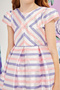 STRIPED TREND GIRL'S DRESS - 5