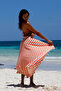 Mare Tangerine, Organic and Recycled Cotton Blend, Carrying Bag, Peshtamal, 90X180 Cm. - 5