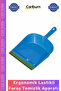 # Durable Ergonomic Practical Rubber Strip Dustpan Home Office Cleaning Tool Quality Rubber Dustpan - 3