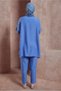 SHIRT COLLAR PANTS SUIT 44412 - 3
